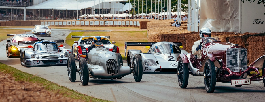 Goodwood Festival of Speed auto storiche Mercedes