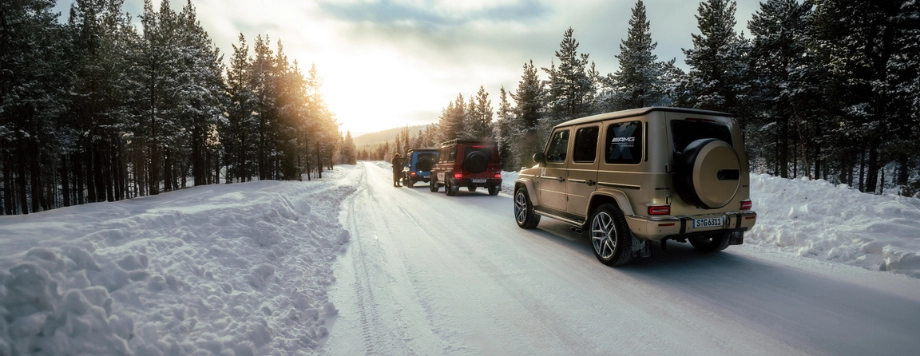 Viaggio in montagna con Mercedes