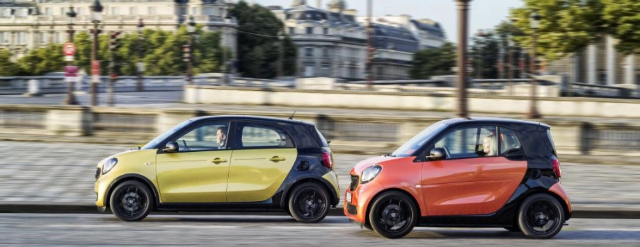 Smart Fortwo e Forfour storia